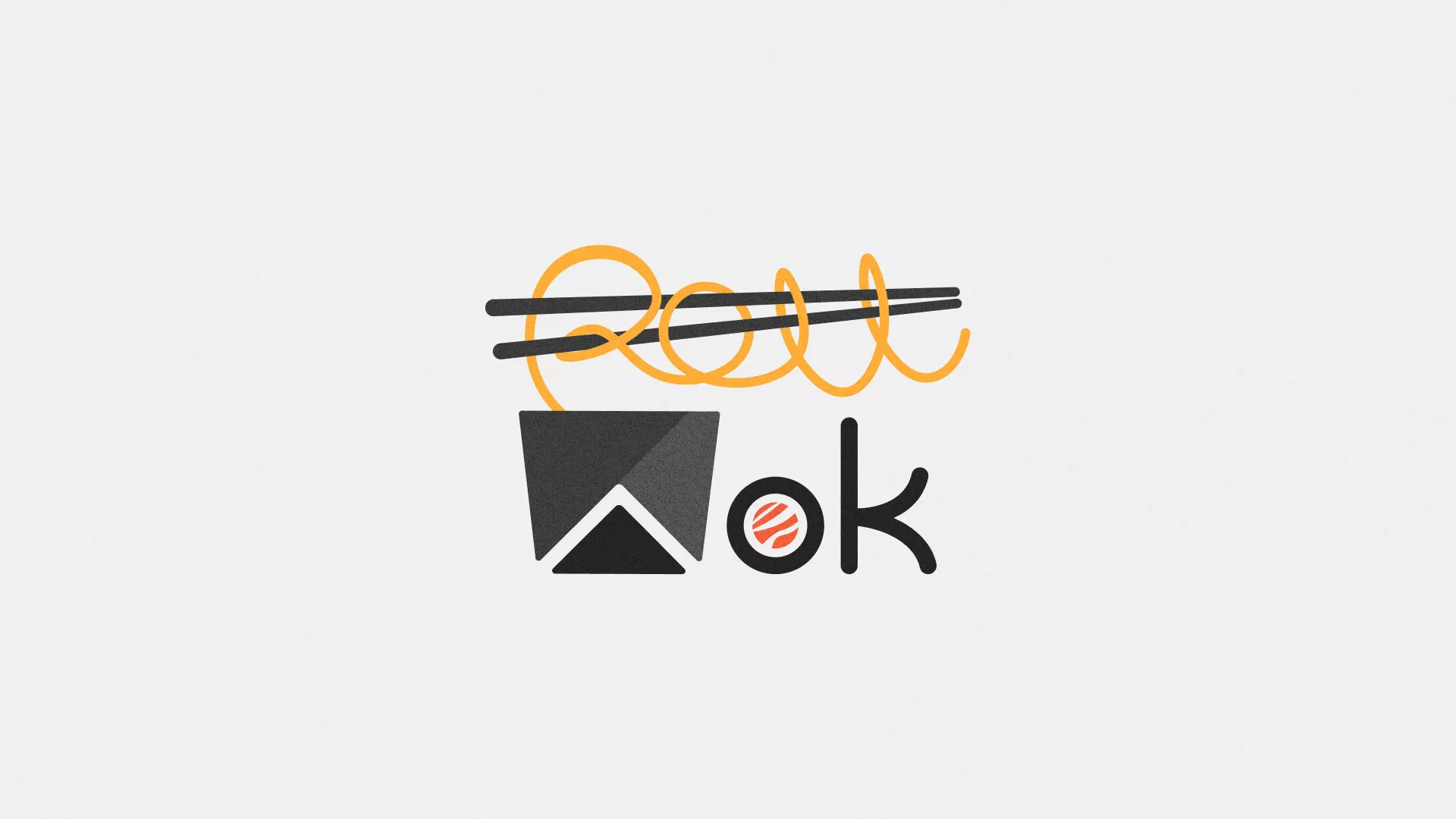 Разработка логотипа в Майкопе для суши-бара «Roll Wok Club» Разработка логотипа в Майкопе для суши-бара «Roll Wok Club»