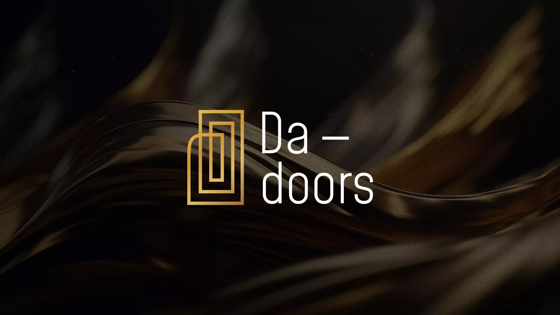 Разработка логотипа для компании «DA-DOORS» в Майкопе